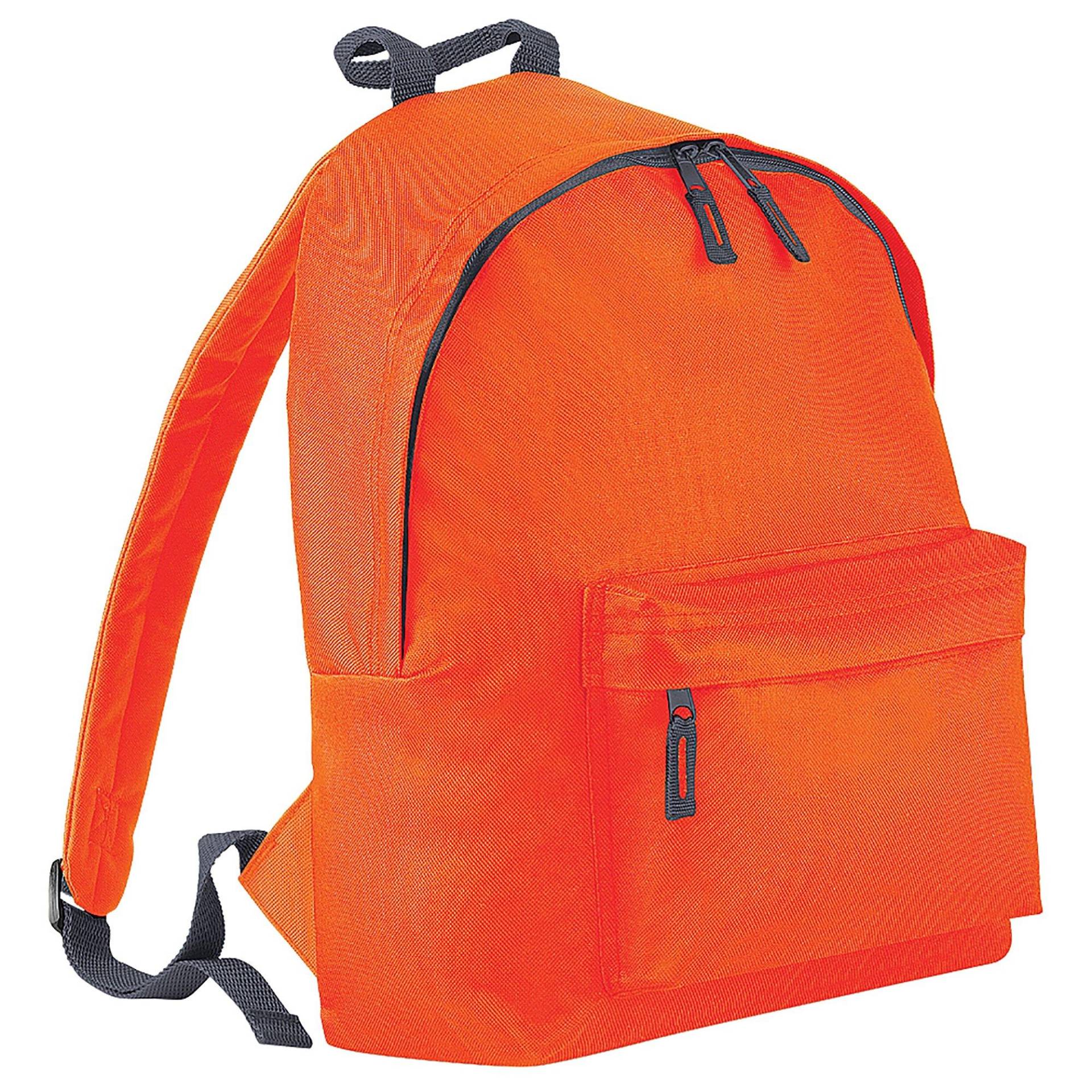 Fashion Rucksack, 18 Liter (2 Stückpackung) Herren Orange ONE SIZE von Bagbase