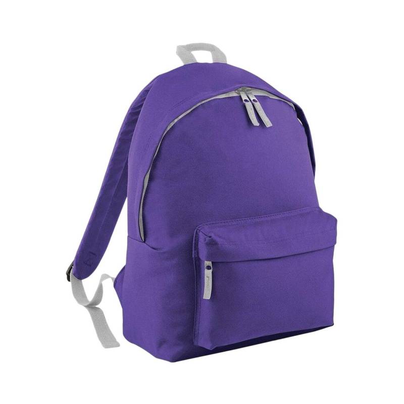 Junior Fashion Rucksack, 14 Liter (2 Stückpackung) Herren Lila ONE SIZE von Bagbase