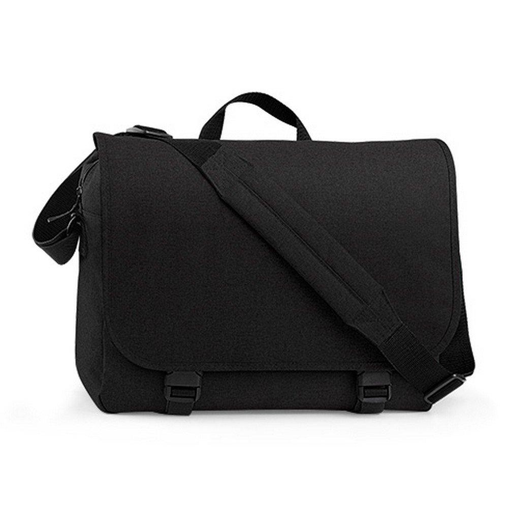 Bagbase - Messenger Tasche TwoTone (2 StückPackung), für Damen, Schwarz, One Size von Bagbase