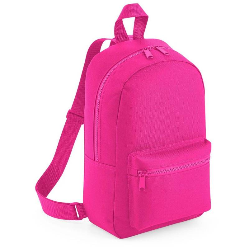 Mini Essential Rucksack Herren Fuchsia ONE SIZE von Bagbase