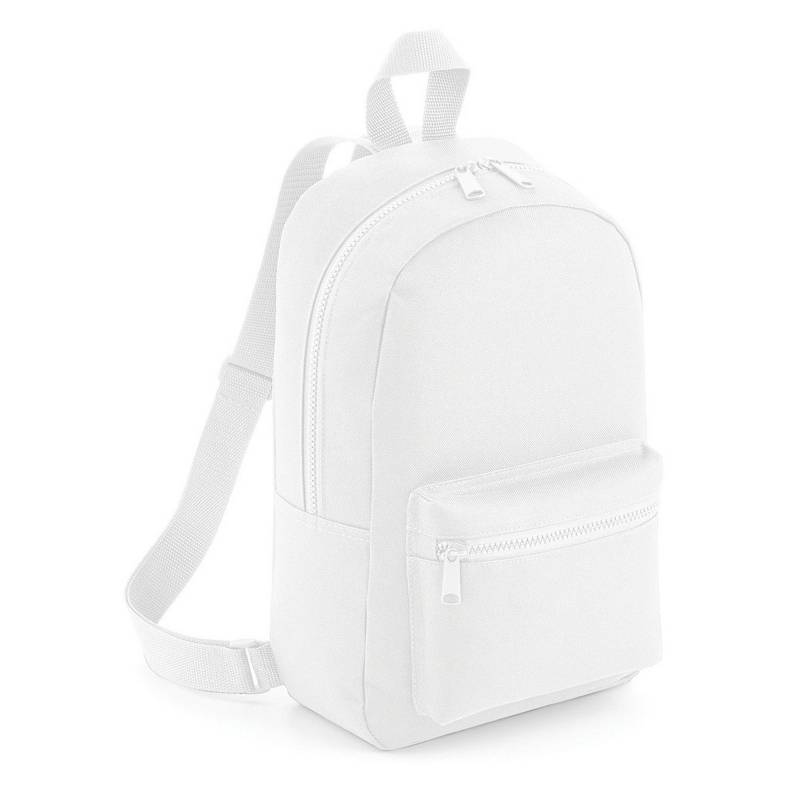 Mini Essential Rucksack Herren Weiss ONE SIZE von Bagbase