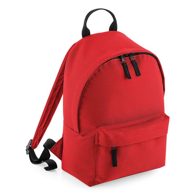 Mini Fashion Rucksack Herren Rot Bunt ONE SIZE von Bagbase