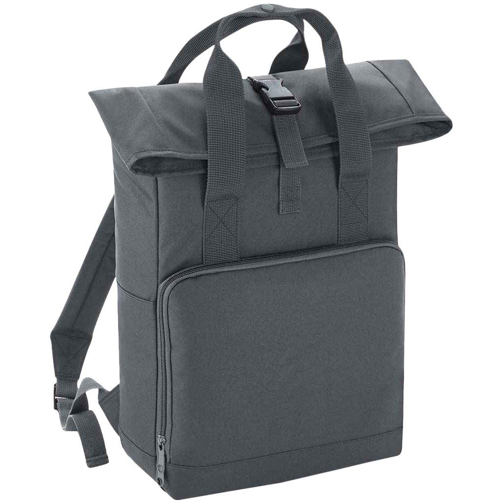 Rucksack, Roll Top Herren Grau ONE SIZE von Bagbase