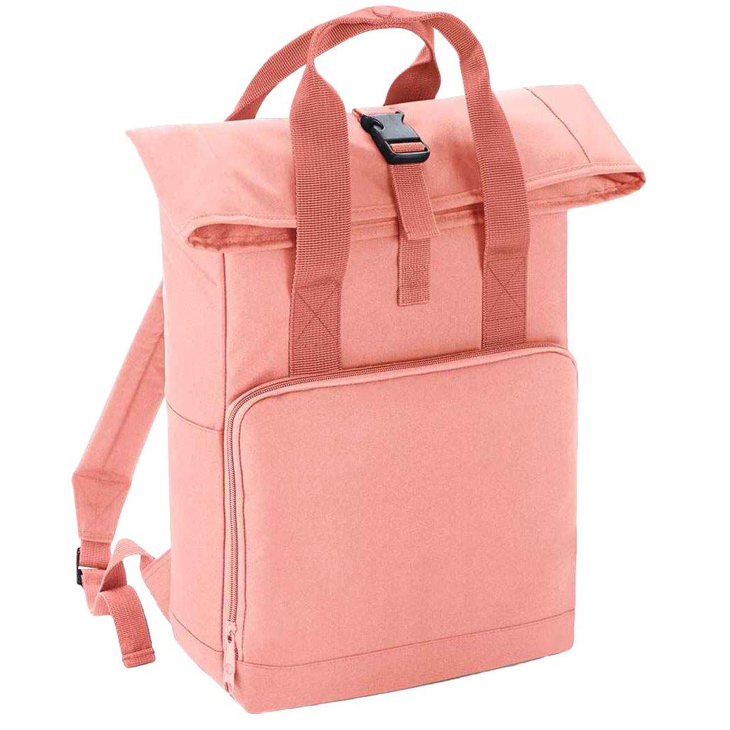 Rucksack, Roll Top Herren Pink ONE SIZE von Bagbase