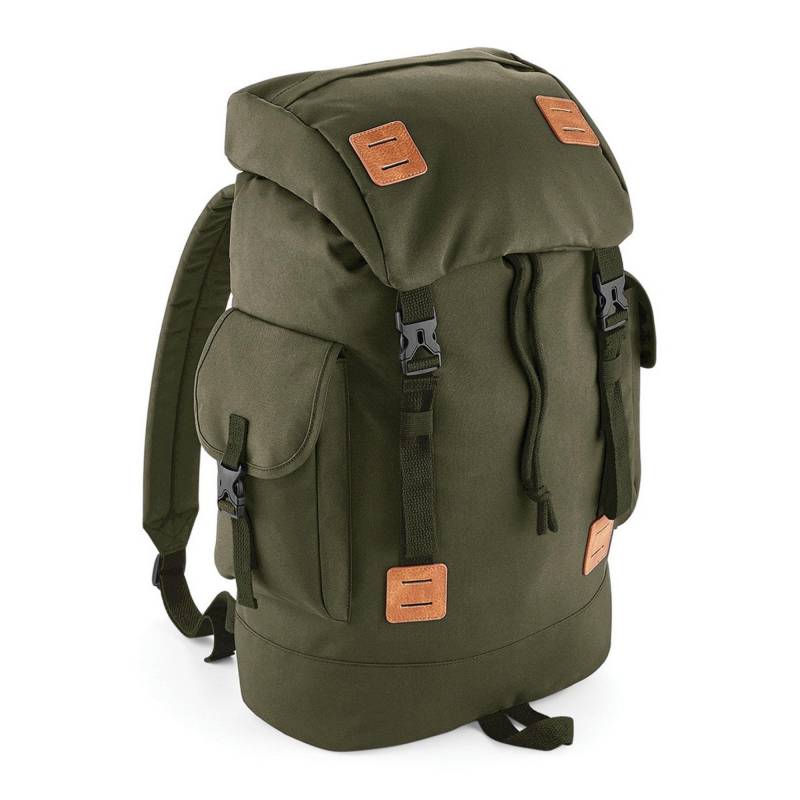 Urban Explorer Rucksack Herren Militärgrün ONE SIZE von Bagbase