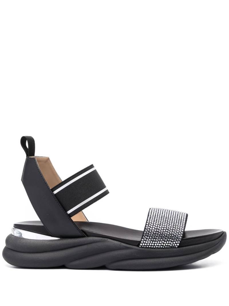 Baldinini embellished strap sandals - Black von Baldinini