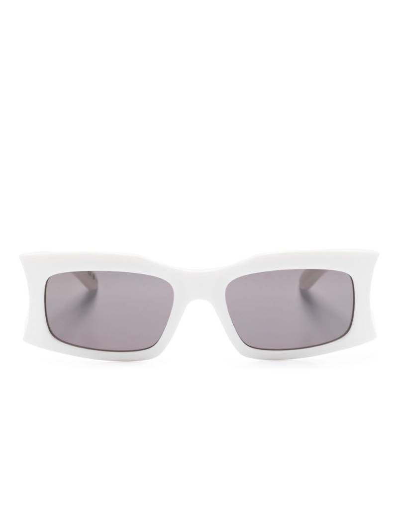 Balenciaga Eyewear BB0291S rectangular-frame sunglasses - White von Balenciaga Eyewear