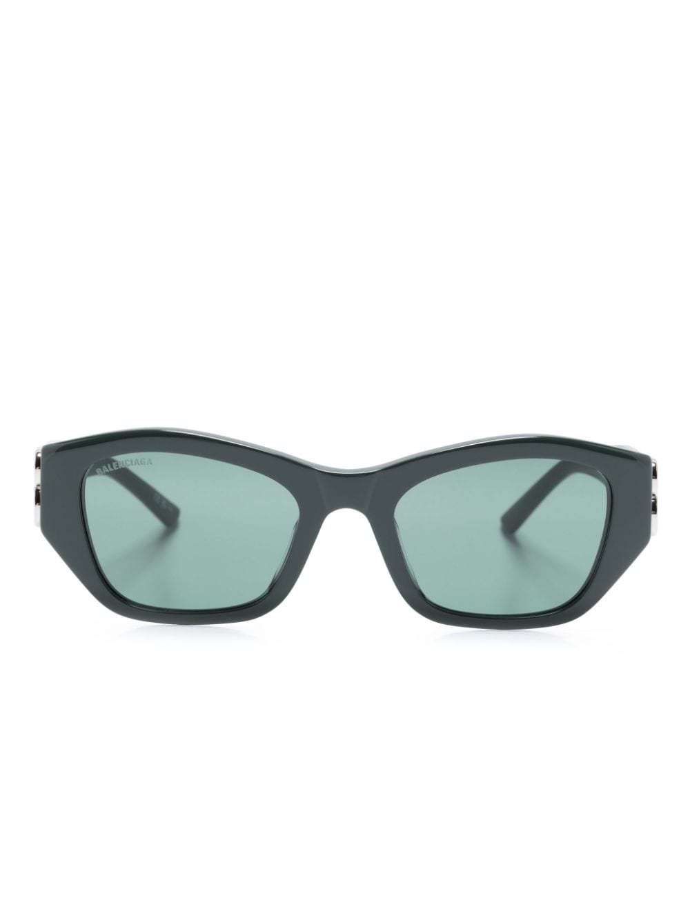 Balenciaga Eyewear BB0311SK rectangle-frame sunglasses - Green von Balenciaga Eyewear