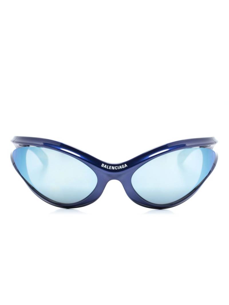 Balenciaga Eyewear Dynamo sunglasses - Blue von Balenciaga Eyewear