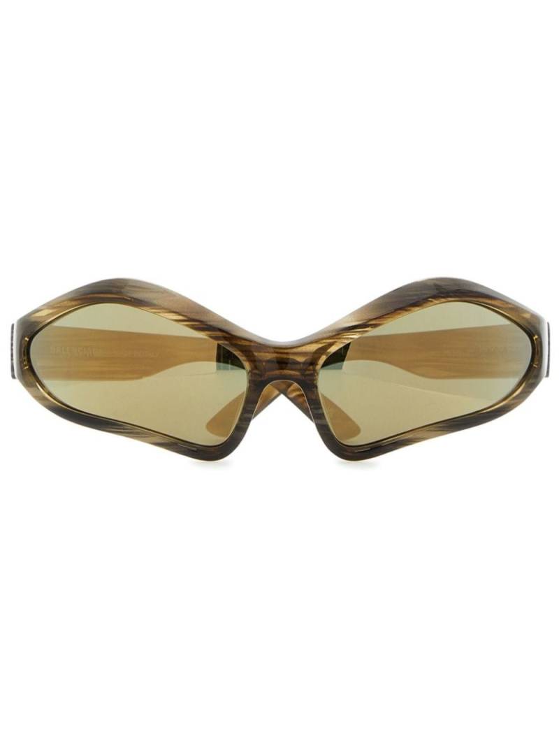 Balenciaga Eyewear Fennec sunglasses - Brown von Balenciaga Eyewear