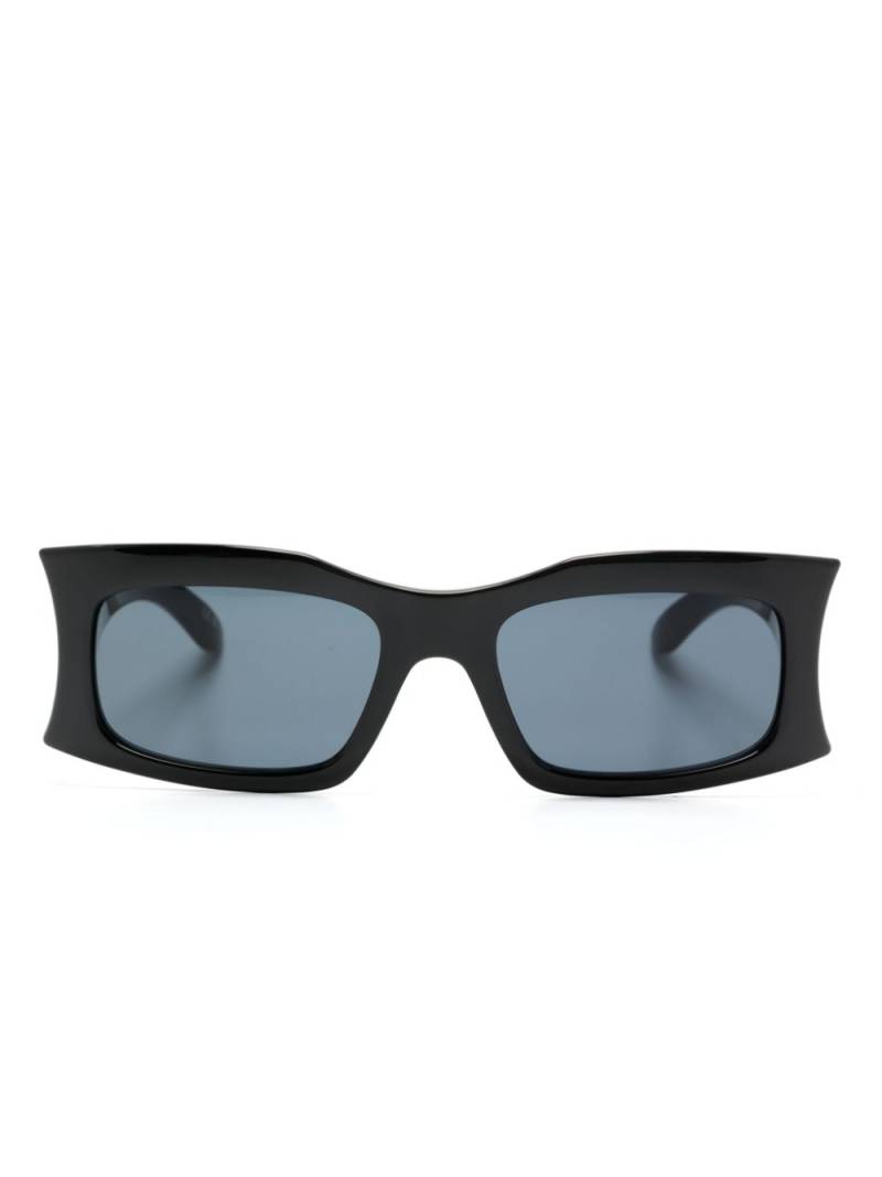 Balenciaga Eyewear Hourglass rectangle sunglasses - Black von Balenciaga Eyewear