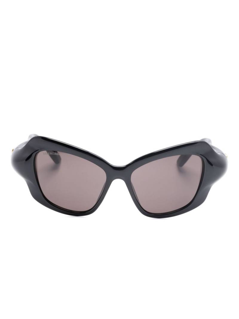 Balenciaga Eyewear Palazzo butterfly-frame sunglasses - Black von Balenciaga Eyewear