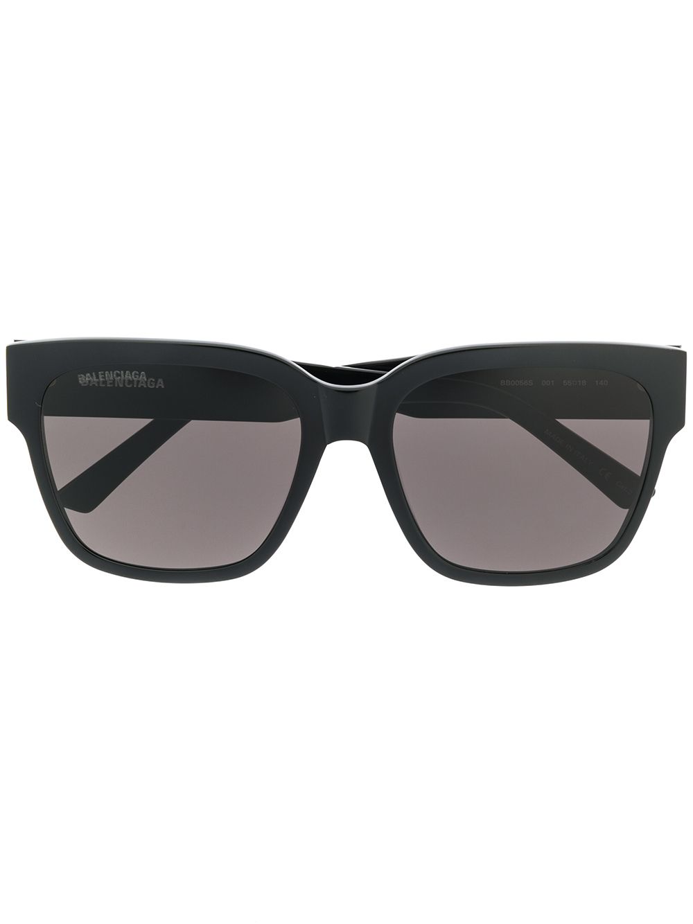 Balenciaga Eyewear Paris square sunglasses - Black von Balenciaga Eyewear