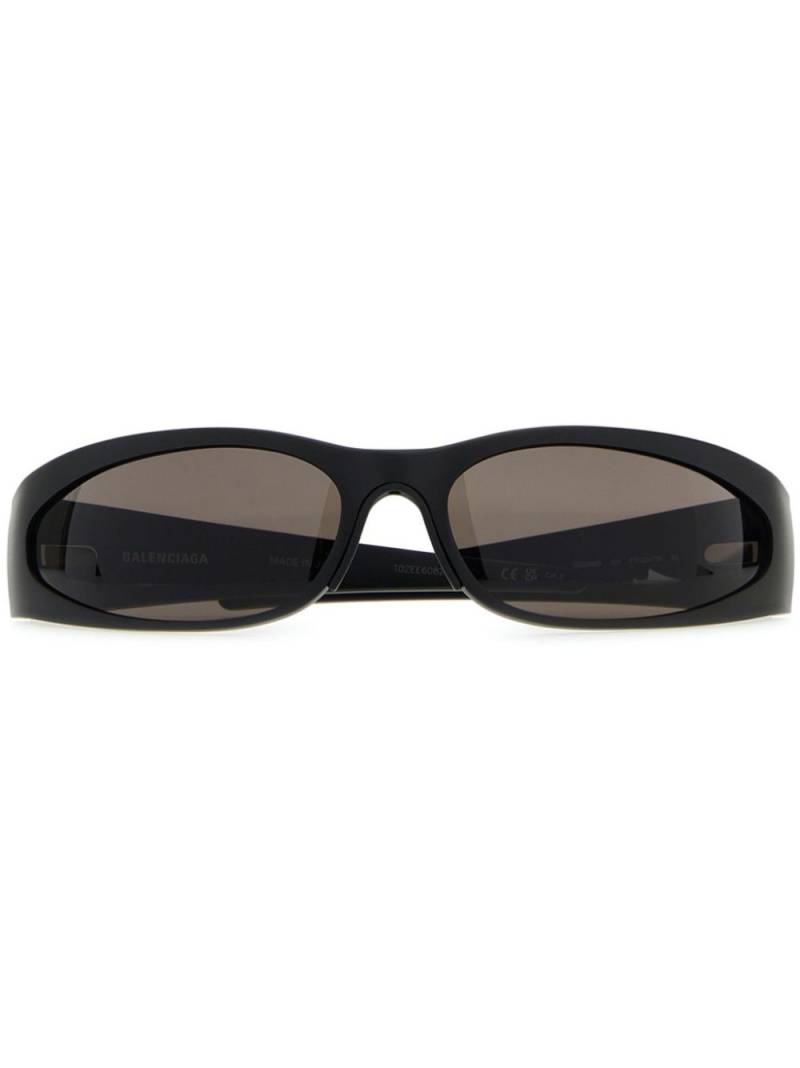 Balenciaga Eyewear Reverse Xpander 2.0 rectangle-frame sunglasses - Black von Balenciaga Eyewear