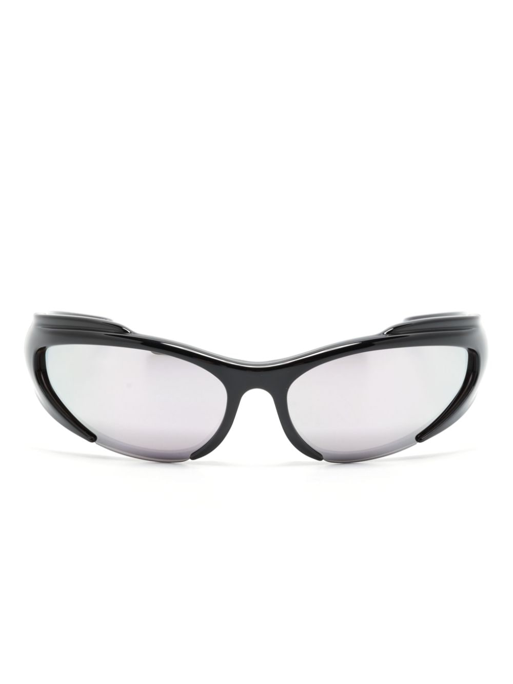 Balenciaga Eyewear Reverse Xpander rectangle-frame sunglasses - Black von Balenciaga Eyewear