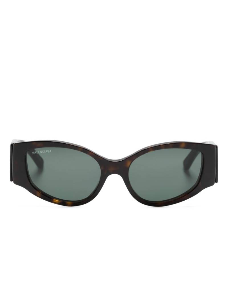 Balenciaga Eyewear Rive Gauche cat-eye sunglasses - Brown von Balenciaga Eyewear