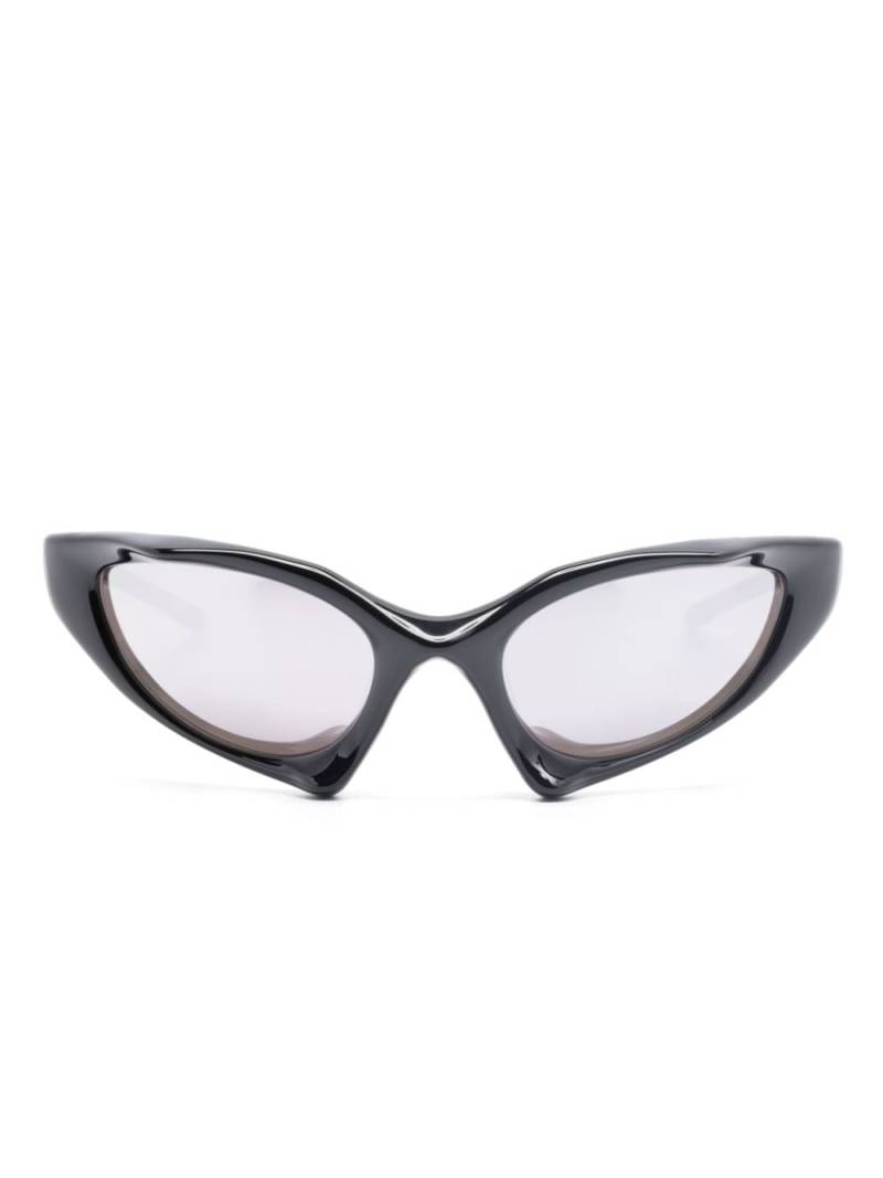 Balenciaga Eyewear Runner cat-eye sunglasses - Black von Balenciaga Eyewear