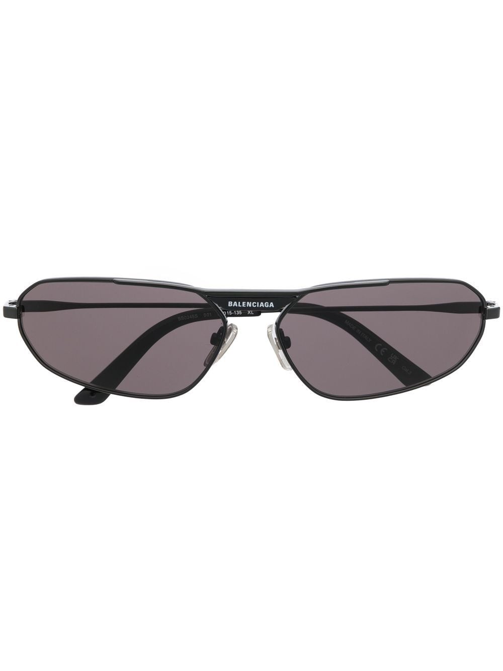 Balenciaga Eyewear cat-eye frame tinted sunglasses - Black