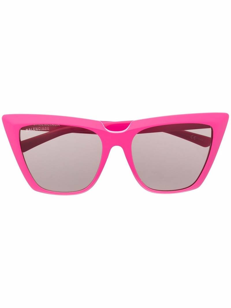 Balenciaga Eyewear cat-eye tinted sunglasses - Pink von Balenciaga Eyewear