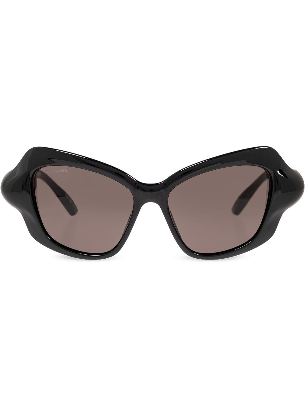 Balenciaga Eyewear logo cat-eye sunglasses - Black von Balenciaga Eyewear