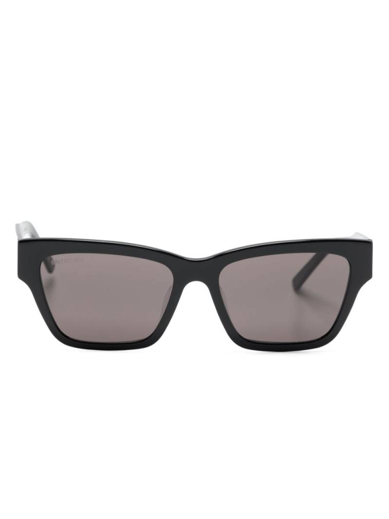 Balenciaga Eyewear logo-print square-frame sunglasses - Black von Balenciaga Eyewear