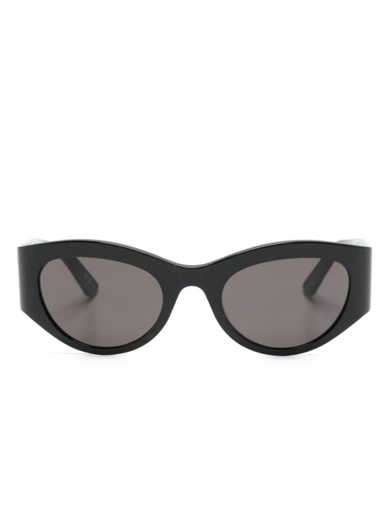 Balenciaga Eyewear oval-frame sunglasses - Black von Balenciaga Eyewear