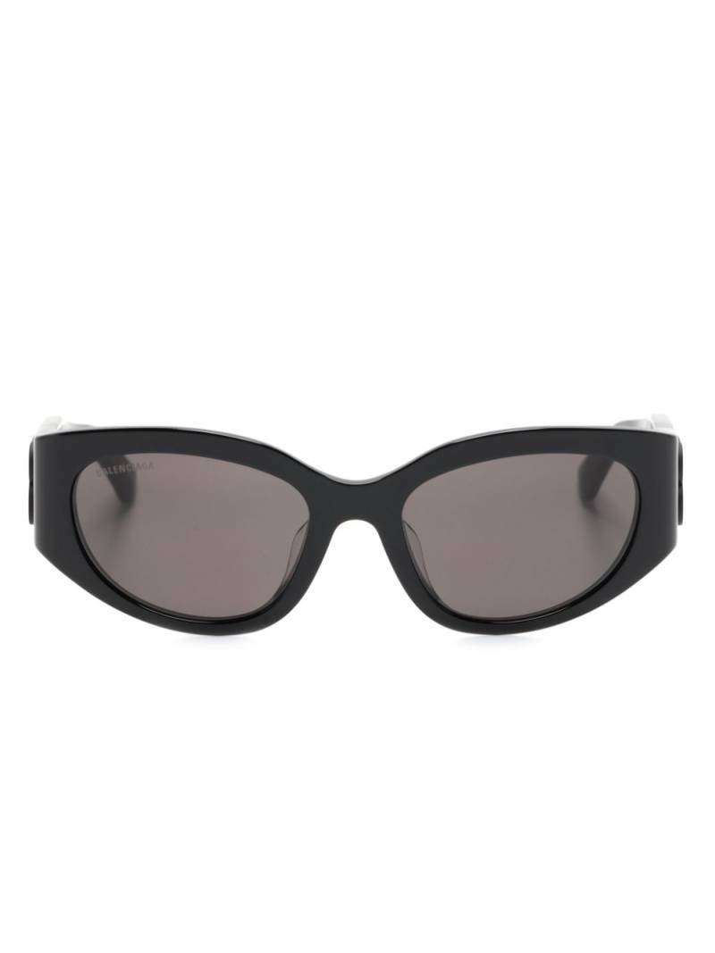 Balenciaga Eyewear oval-frame sunglasses - Black von Balenciaga Eyewear