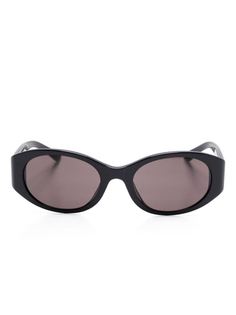 Balenciaga Eyewear oval-frame sunglasses - Black von Balenciaga Eyewear