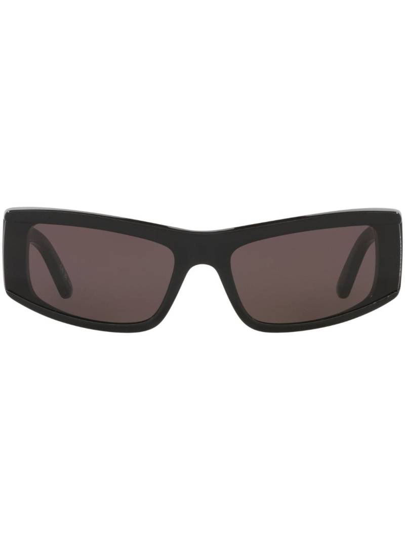 Balenciaga Eyewear rectangle-frame sunglasses - Black von Balenciaga Eyewear