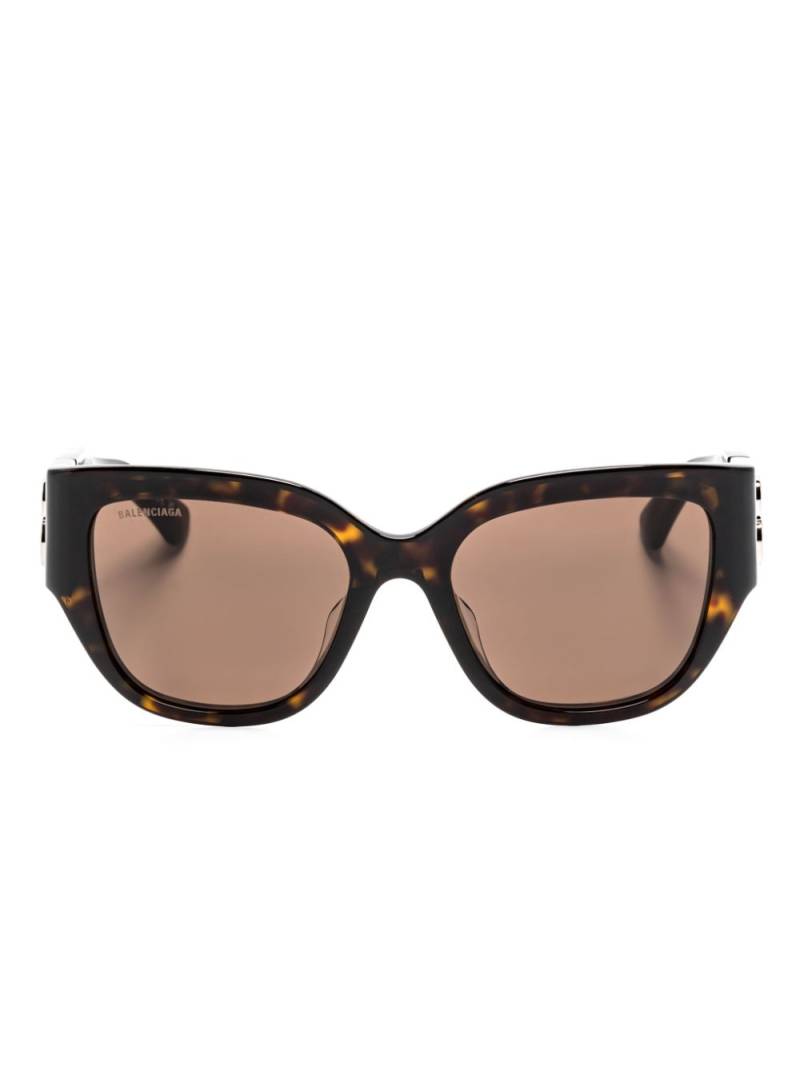 Balenciaga Eyewear square-frame sunglasses - Brown von Balenciaga Eyewear