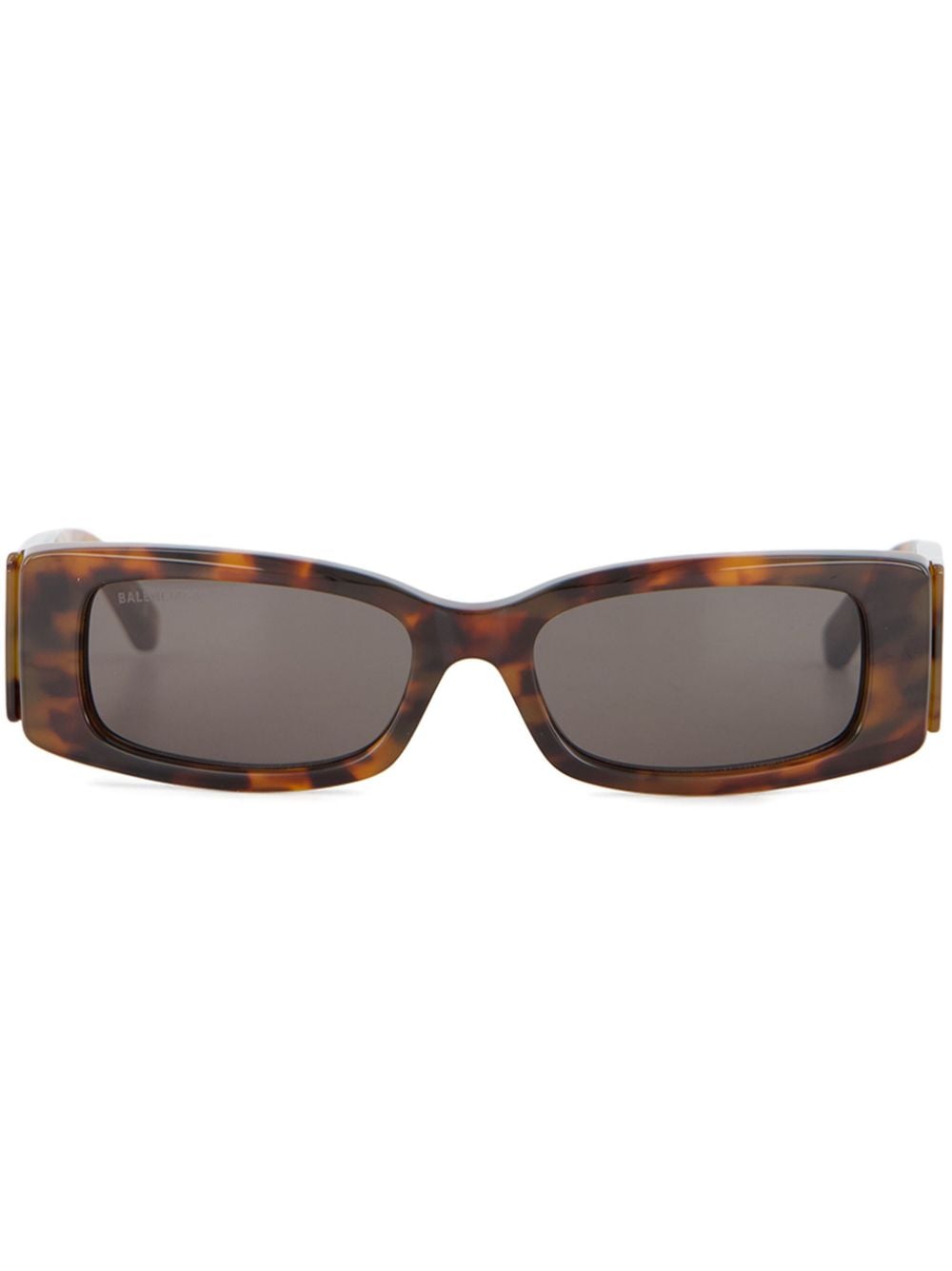 Balenciaga Eyewear tortoiseshell-effect sunglasses - Brown von Balenciaga Eyewear