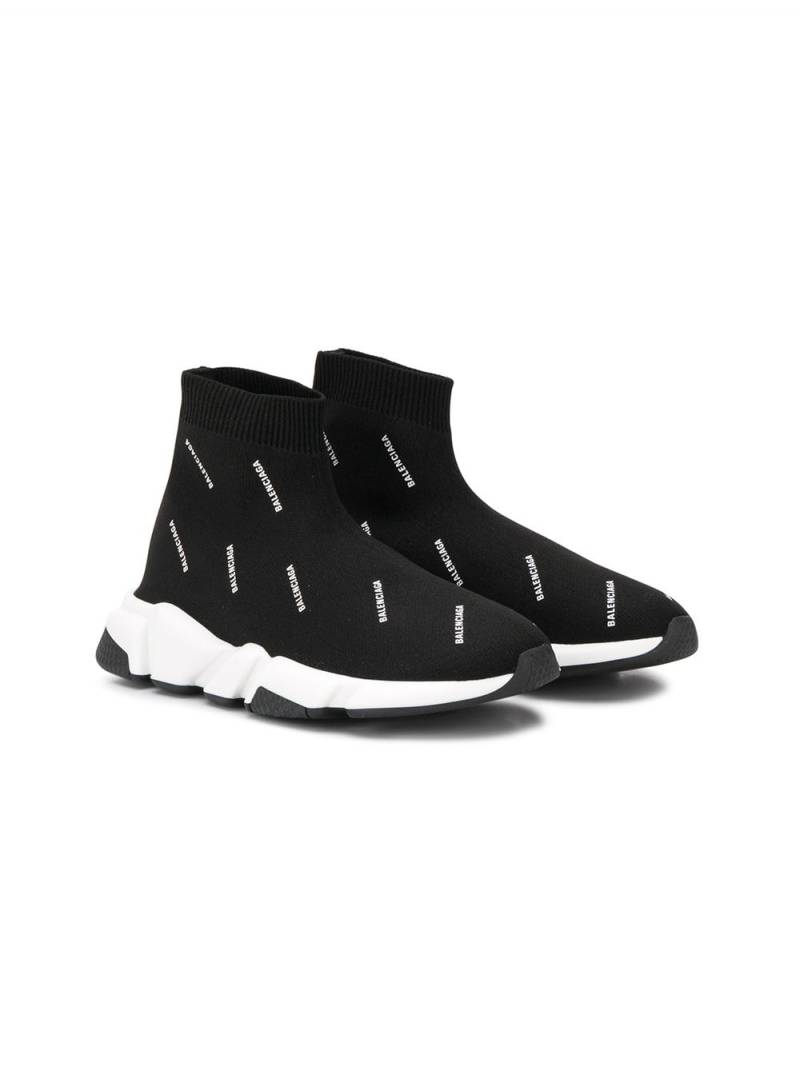 Balenciaga Kids Speed sock-style sneakers - Black von Balenciaga Kids