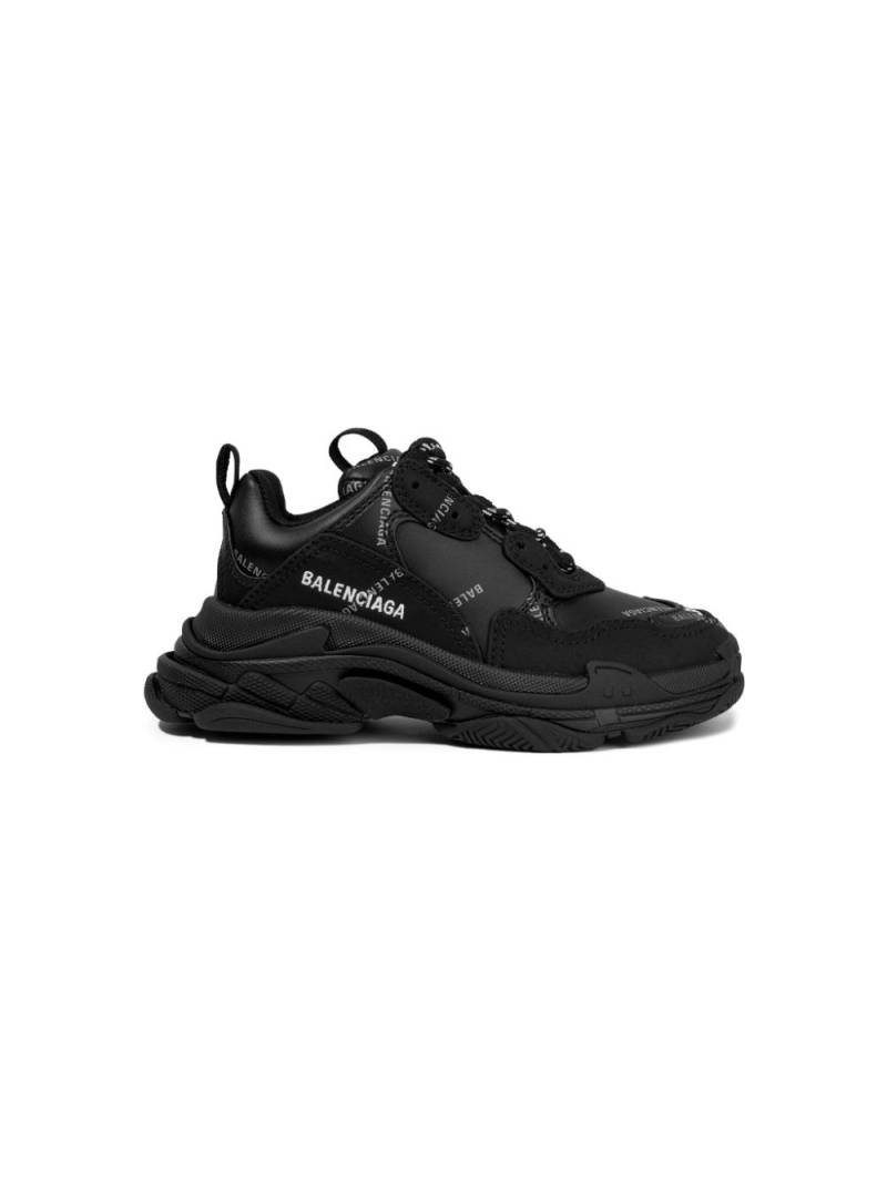 Balenciaga Kids Triple S sneakers - Black von Balenciaga Kids