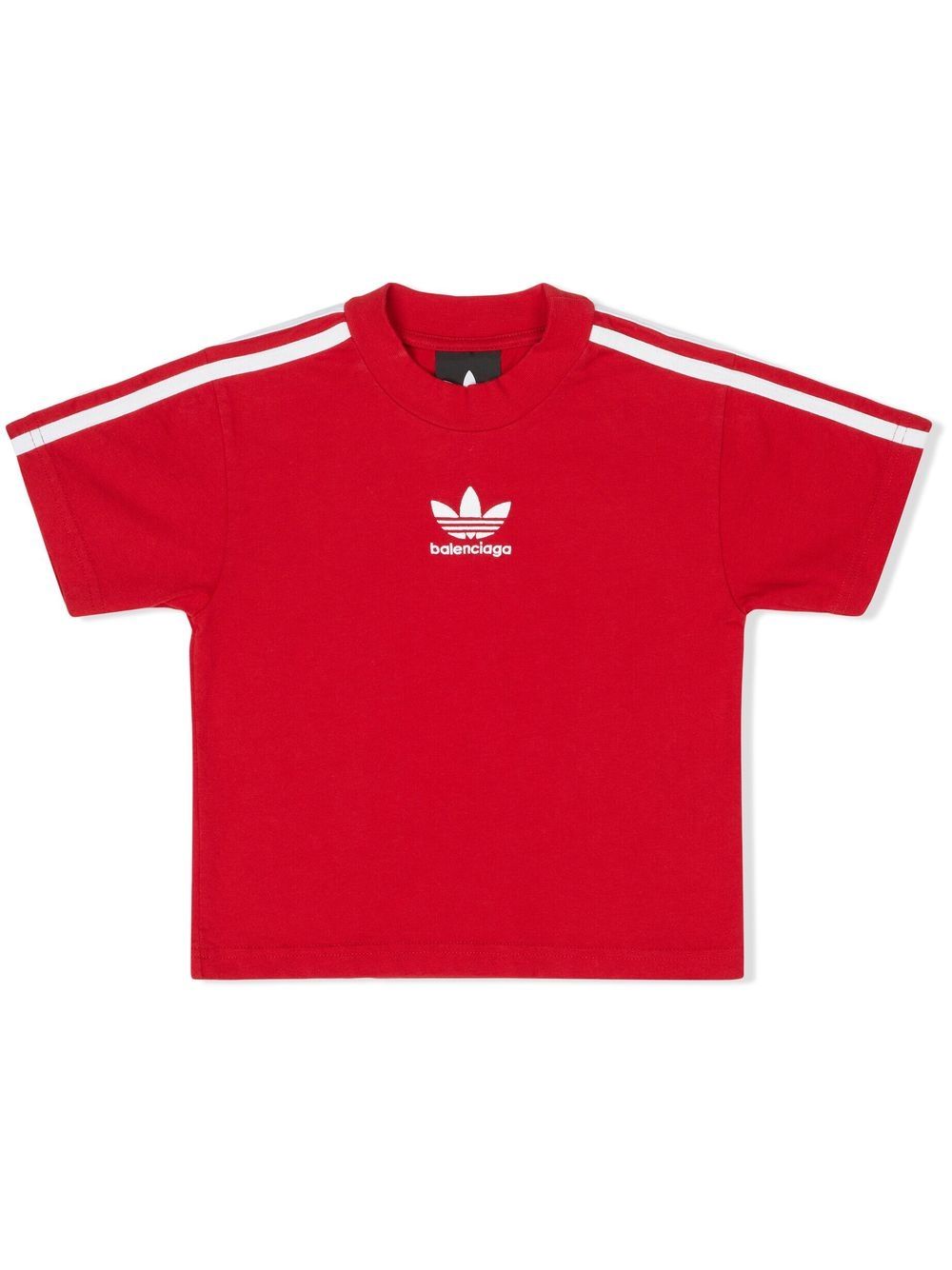 Balenciaga Kids side-stripe T-shirt - Red von Balenciaga Kids