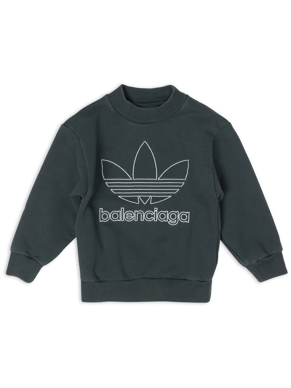 Balenciaga Kids x adidas crew-neck sweatshirt - Green von Balenciaga Kids