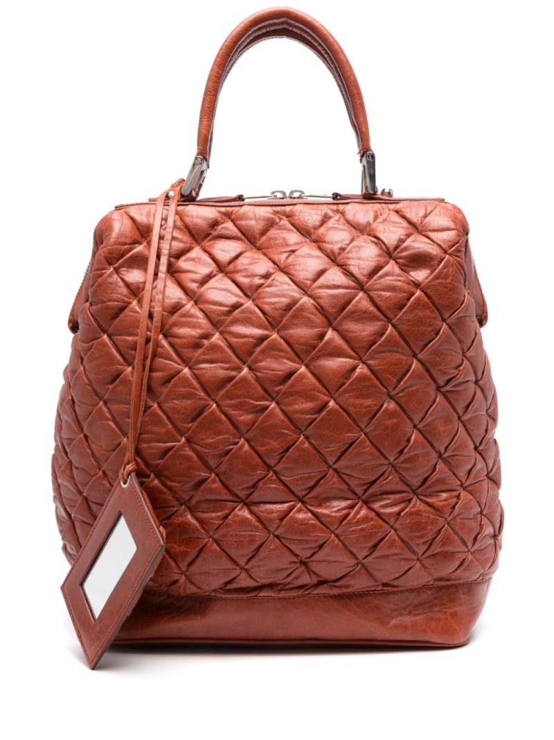 Balenciaga Pre-Owned 2020 quilted tote bag - Orange von Balenciaga Pre-Owned