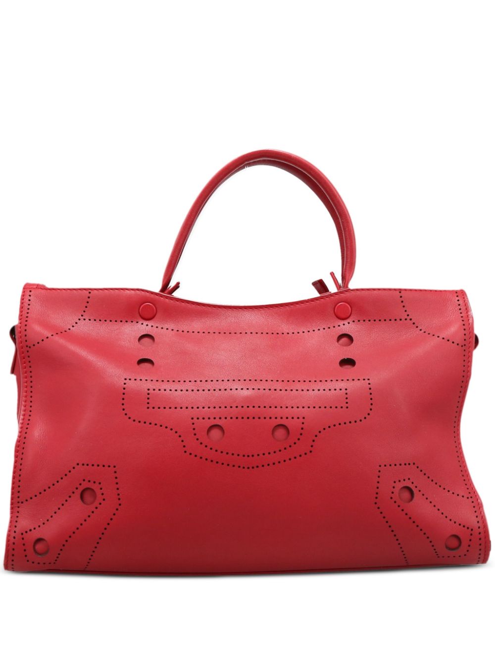 Balenciaga Pre-Owned 2020s Blackout handbag - Red von Balenciaga Pre-Owned