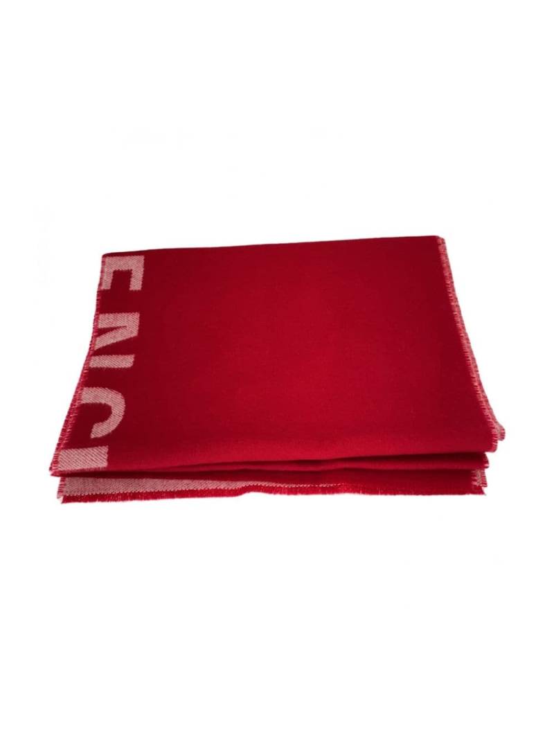 Balenciaga Pre-Owned 2020s wool scarf - Red von Balenciaga Pre-Owned