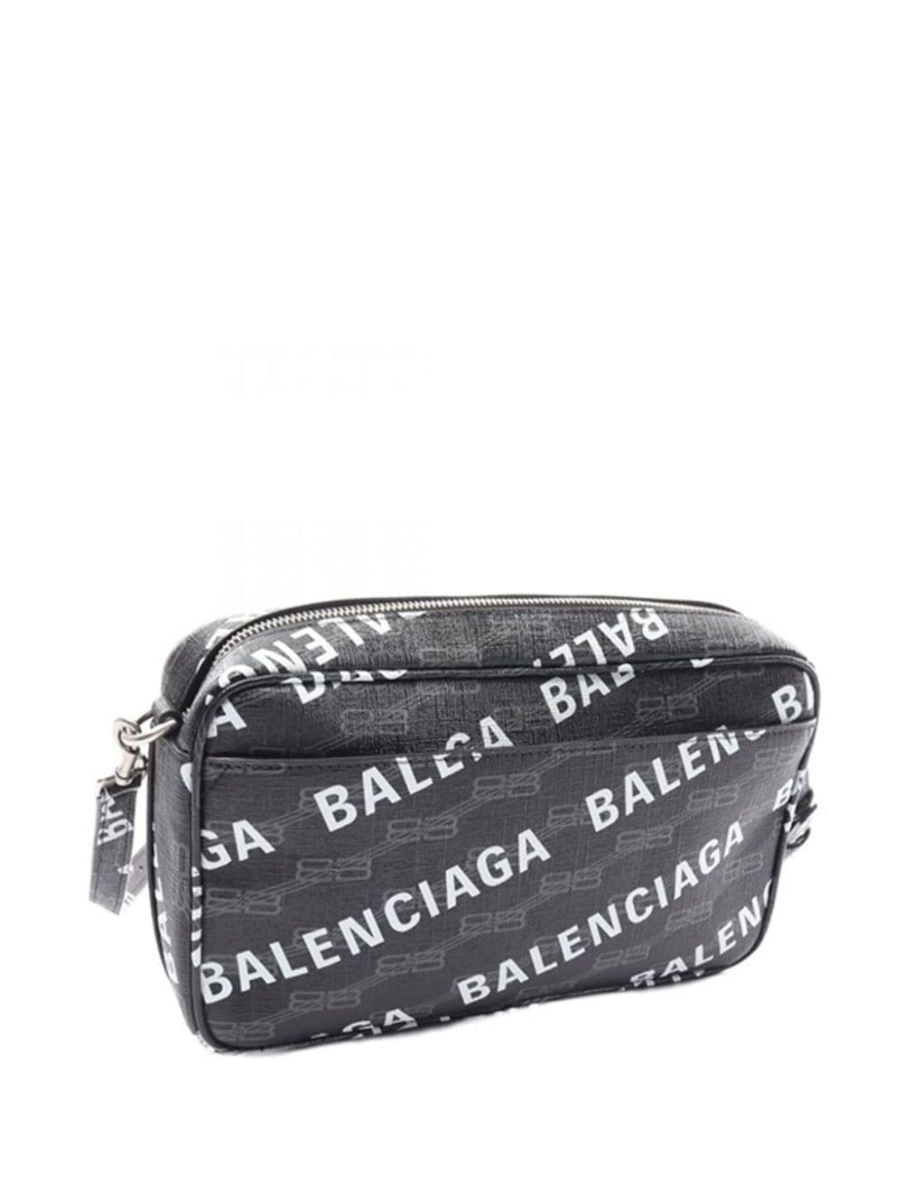 Balenciaga Pre-Owned 21th Century BB Monogram Signature Camera crossbody bag - Black von Balenciaga Pre-Owned