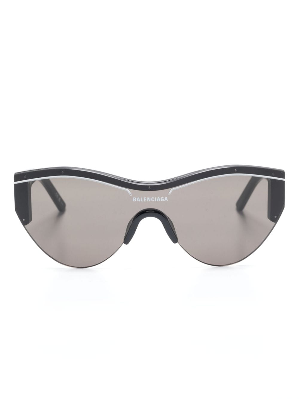 Balenciaga Pre-Owned Ski cat-eye sunglasses - Black von Balenciaga Pre-Owned