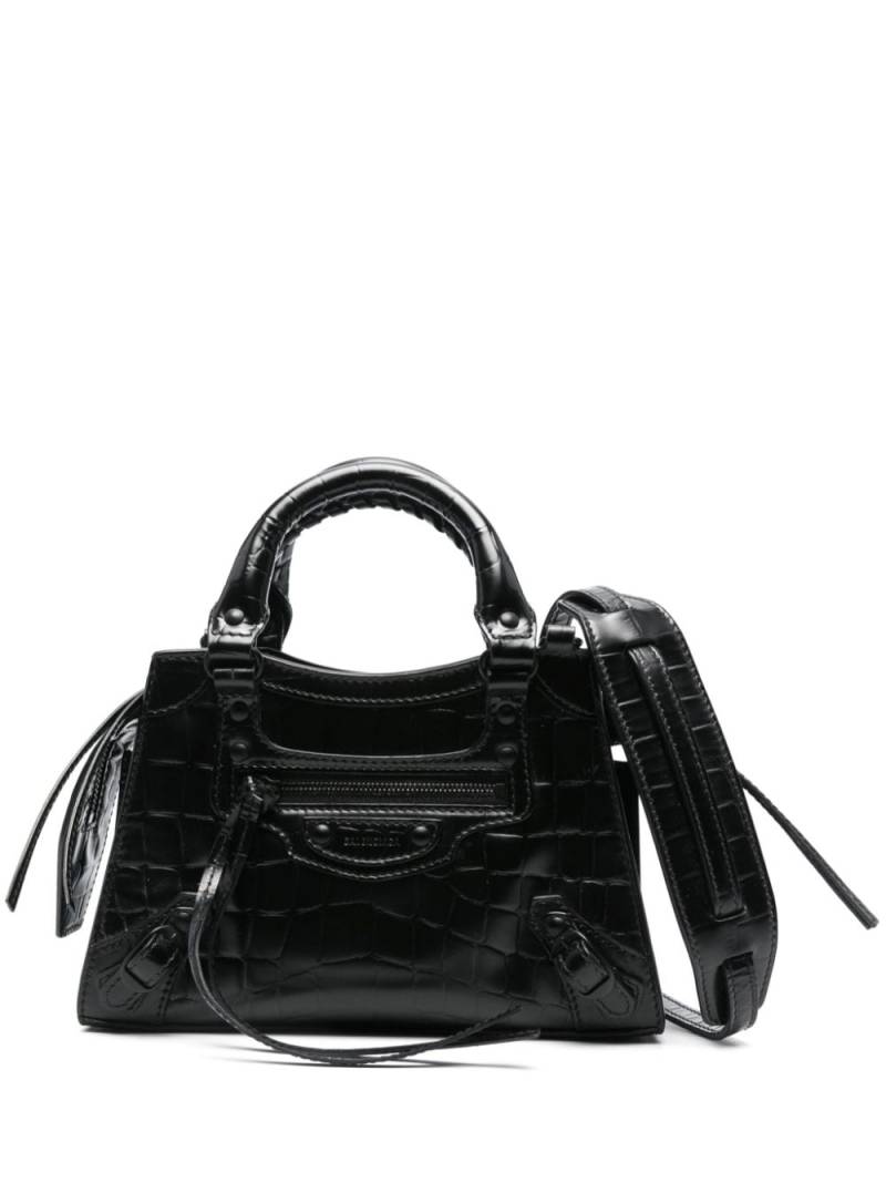 Balenciaga Pre-Owned mini Neo Cagole tote bag - Black von Balenciaga Pre-Owned