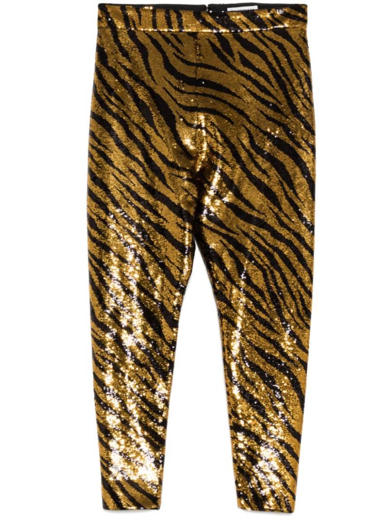 Balenciaga Pre-Owned sequin stretch-jersey leggings - Gold von Balenciaga Pre-Owned