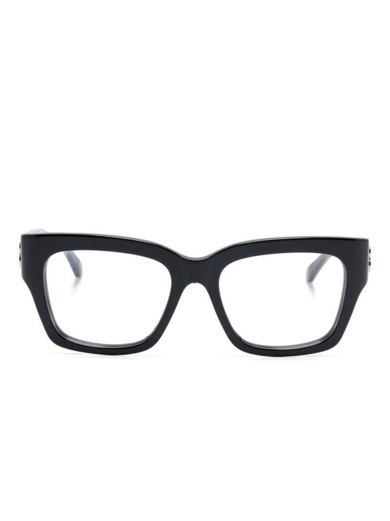 Balenciaga Pre-Owned square-frame glasses - Black von Balenciaga Pre-Owned