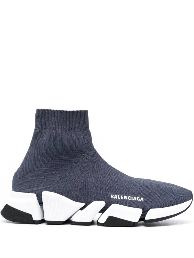 Balenciaga 2.0 Speed sock sneakers - Blue von Balenciaga