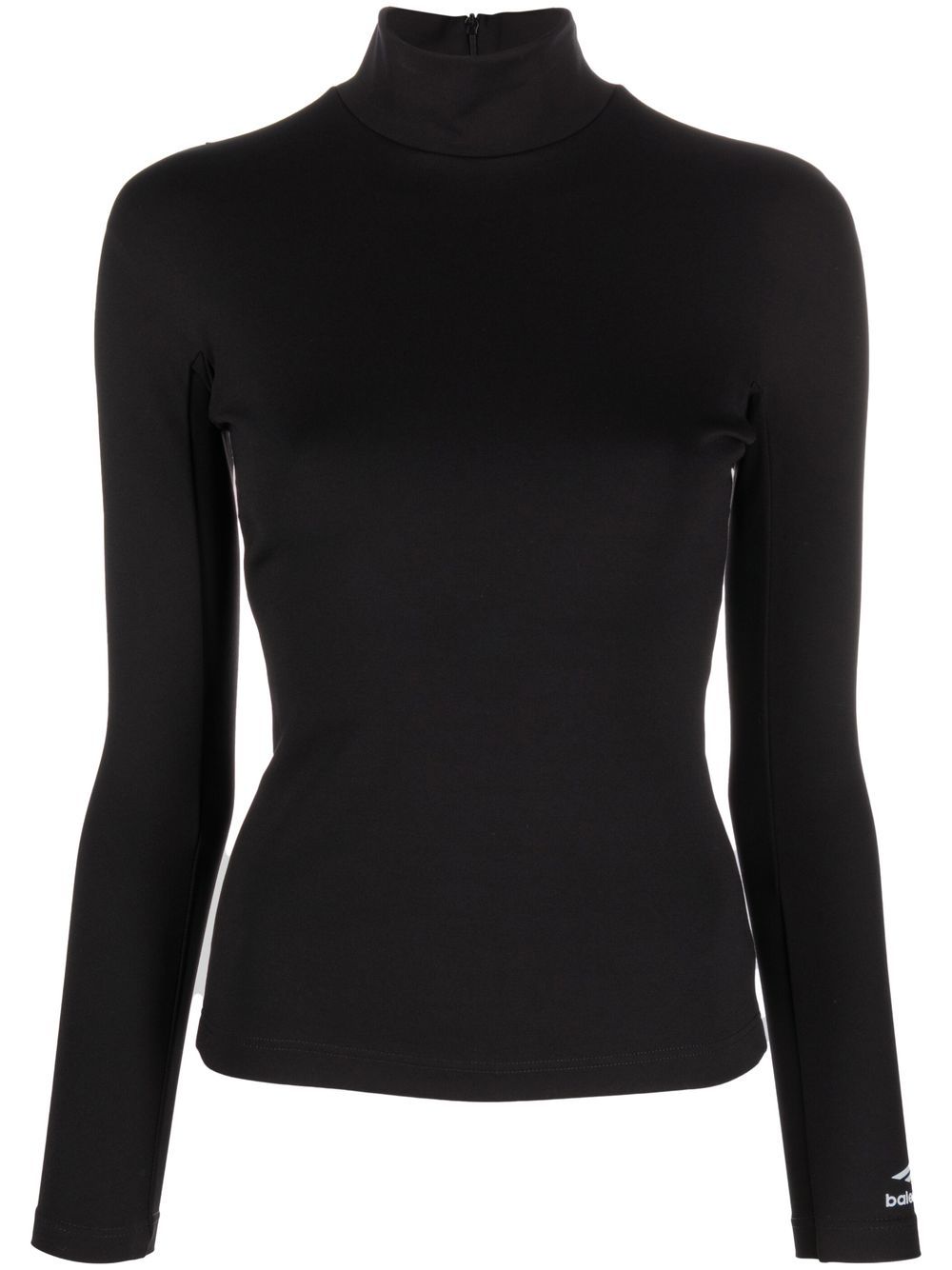 Balenciaga 3B Sports Icon roll-neck - Black von Balenciaga