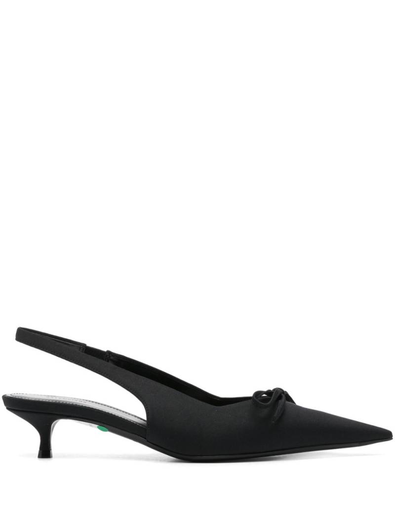 Balenciaga 40mm slingback pumps - Black von Balenciaga