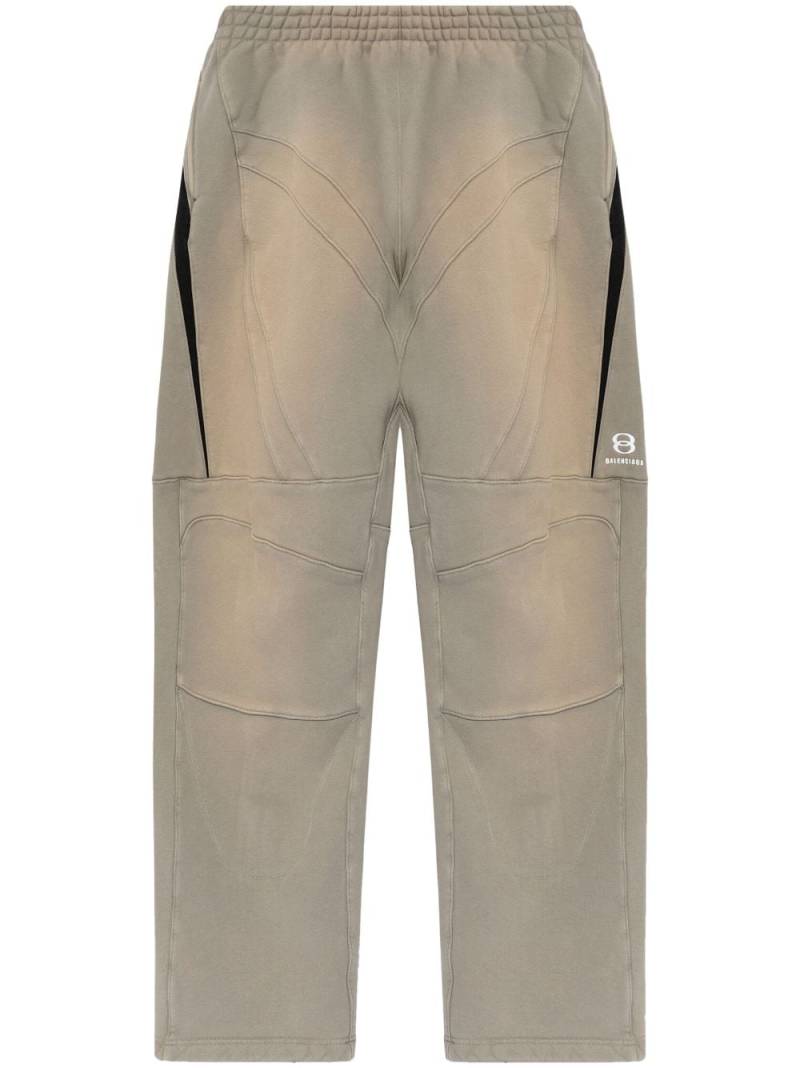 Balenciaga Biker cotton trousers - Grey von Balenciaga