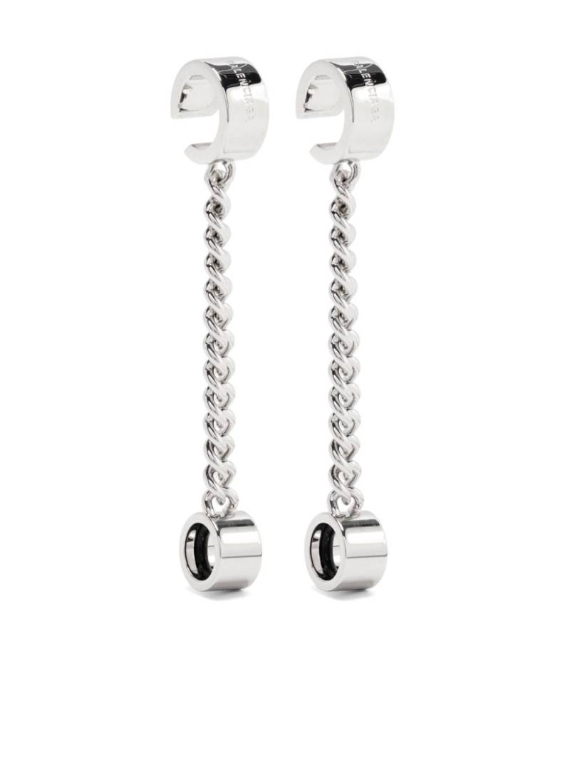 Balenciaga Bluetooth ear cuffs - Silver von Balenciaga