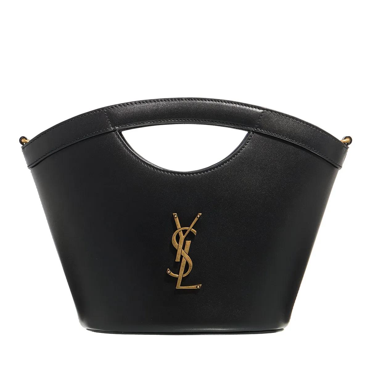 Saint Laurent Umhängetasche - Celia Mini Tote Bag - Gr. unisize - in Schwarz - für Damen von Saint Laurent