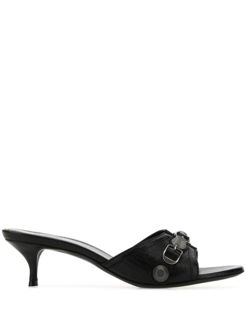 Balenciaga Cagole M40 Arena sandals - Black von Balenciaga